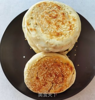 花椒叶芝麻饼的做法