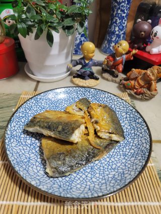 香煎鲭鱼片的做法