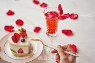 浪漫玫瑰鸡尾酒有机醋饮