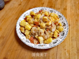 晋南炒馍花的做法