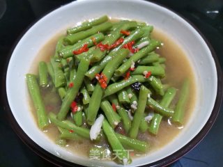 水煮豆角的做法