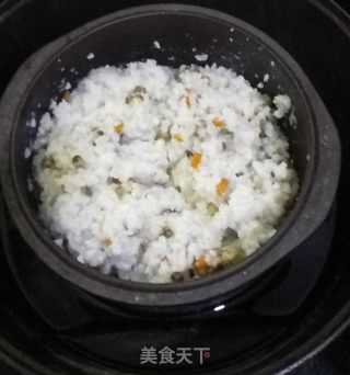 绿豆胡萝卜婴儿饭