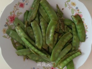 青椒炒荷兰豆的做法