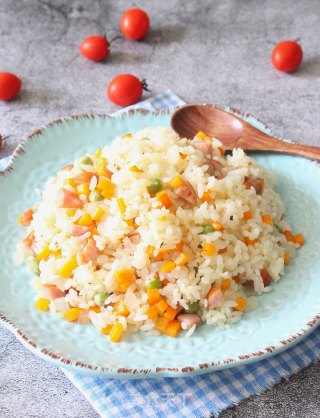 芝士香肠炒饭