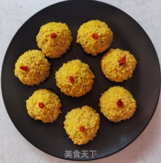 小米蒸丸子的做法