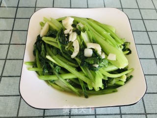 蒜香小油菜的做法