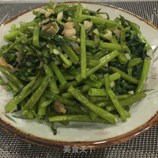 蒜蓉爆炒空心菜的做法