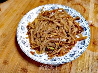 酸辣酱油土豆丝的做法