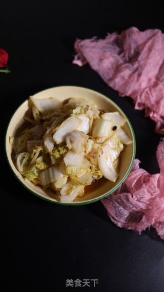 豆豉炒嫩白菜的做法