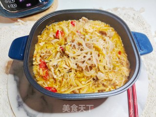酸菜肥牛粉丝煲的做法