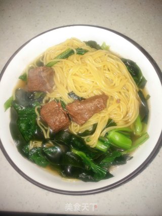牛肉玉米面条