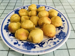 糯米粉红薯丸子的做法