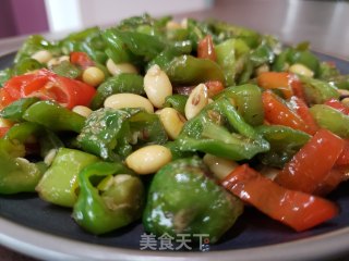尖椒炒黄豆的做法