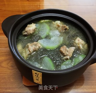 冬瓜粉丝排骨汤的做法