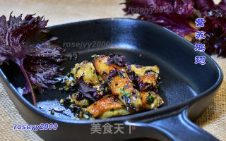 紫苏炒鸡翅的做法