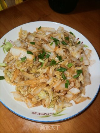 素炒大白菜的做法