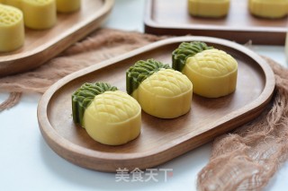 奶香绿豆糕的做法