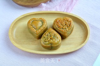 绿豆沙奶黄月饼的做法