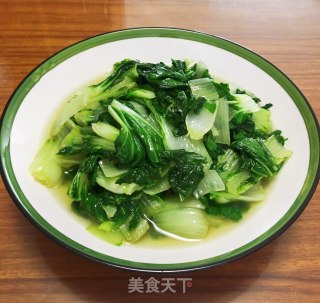 猪油炒白菜的做法
