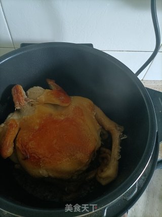 电压力锅焗鸡的做法