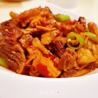 爆炒牛腩的做法