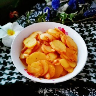 孜然土豆片的做法