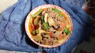 嫩姜炒牛肉的做法