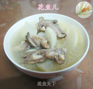羊排萝卜汤的做法