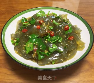 拌红薯粉皮的做法