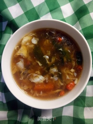 裙带菜鸡蛋汤的做法