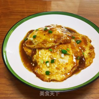 糖醋荷包蛋的做法