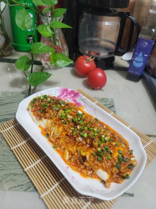 肉末蒸豆腐的做法