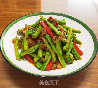 肉末苦瓜条的做法
