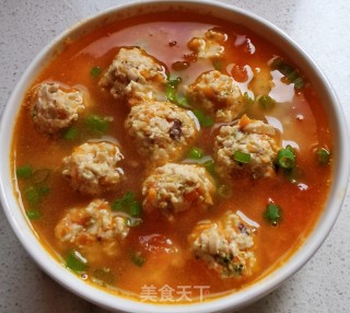 西红柿鸡肉丸的做法