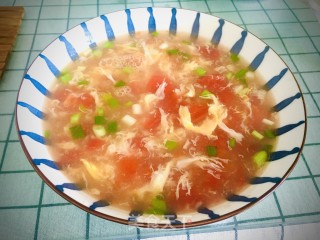 番茄酱鸡蛋汤的做法
