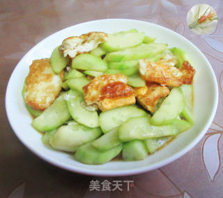 煎鸡蛋炒黄瓜的做法