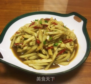 辣炒藕条的做法