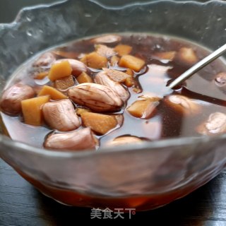 “莲藕”花生莲藕姜糖水的做法