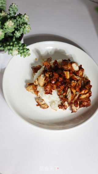 红烧鸡肉饭的做法