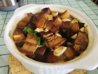 砂锅红烧肉炖豆腐的做法