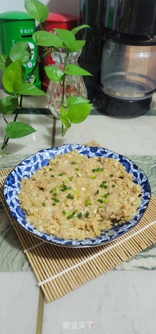 蒸莲藕肉饼的做法
