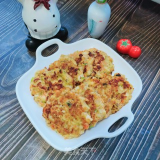 虾仁藕饼的做法
