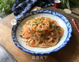 凉拌麻辣藕片的做法