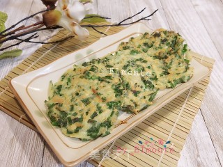 韭菜土豆饼的做法