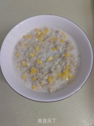 减脂玉米燕麦粥的做法