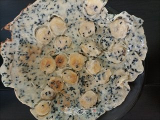 香蕉鸡蛋饼的做法