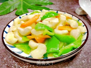 减肥塑身5分钟快手菜，炒菱角