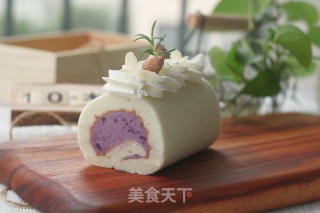 高颜值紫薯香草天使卷