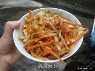 胡萝卜土豆丝儿的做法