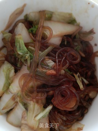 白菜烧粉条的做法
